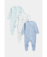 MOTHERCARE zīdaiņu kombinezons, 3gab., FE109 