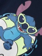 NAME IT STITCH t-krekls, 13240640-282D3C 122-128