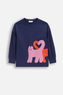 COCCODRILLO t-krekli ACADEMY GIRL KIDS, zils, cm