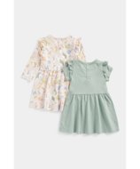 MOTHERCARE kleita ar garām piedurknēm un kleita ar īsam piedurknēm, FA851