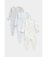 MOTHERCARE zīdaiņu kombinezons, 3 gab., CB274