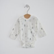 VILAURITA bodijs ar apgrieztām vīlēm TOMMY, balts, art 1152, 56 cm