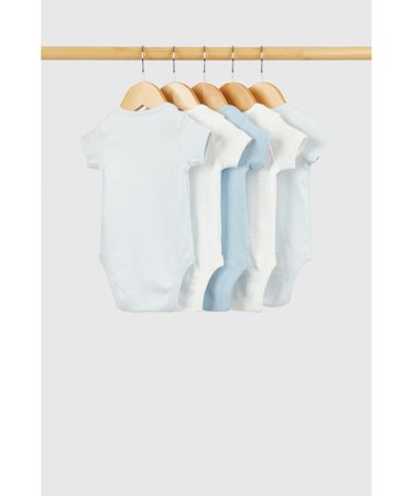 MOTHERCARE bodijs ar īsam piedurknēm, 5gab., FC1 