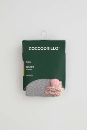 COCCODRILLO zeķubikses TIGHT BAMBOO, pelēks, ZC5380902TBP-019-092, 92/98 cm