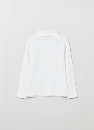 OVS GIRL3-10Y T-SHIRTS L/S 2H 9-10 WHITE 001912053 