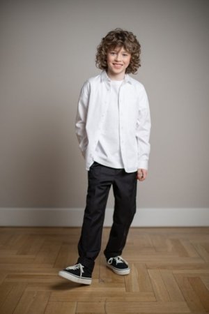 COCCODRILLO bikses, melni, izmērs 