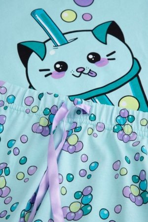 COCCODRILLO pidžama, zaļa, WC6448209PJS-013-128, 128/134 izmērs 