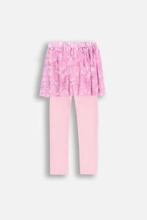 COCCODRILLO legingi COSMIC GIRL KIDS, rozā, WC5122401CGK-007-122, 122 cm 