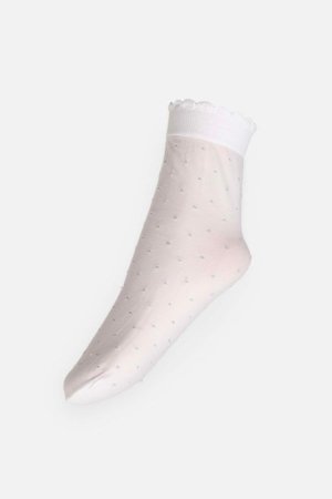 COCCODRILLO zeķes, balti, WC6382902TSO-001-033, 33/36 izmērs 