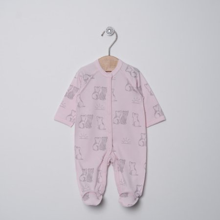 VILAURITA kombinezons ar apgrieztām vīlēm NIMI, rozā, art 1142, 56 cm 