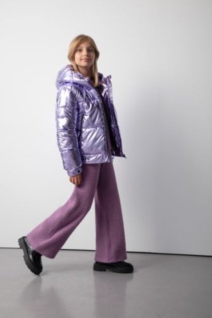 COCCODRILLO jakete OUTERWEAR GIRL JUNIOR, violeta, cm
