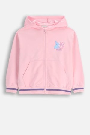 COCCODRILLO džemperis ar rāvējslēdzēju ar kapuci, rozā, WC6132401LGD-007-110, 110 cm 