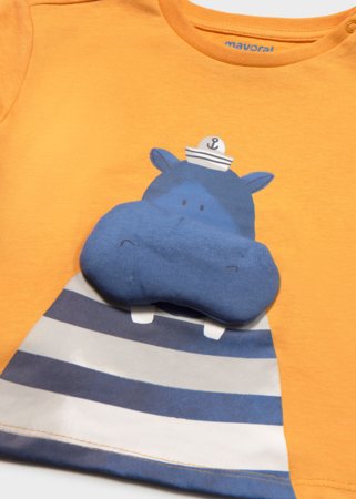 MAYORAL t-krekls ar īsam piedurknēm, peach, 1.011-88, cm 