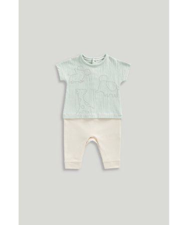 MOTHERCARE krekls ar īsām piedurknēm un legingi, LL806 80 