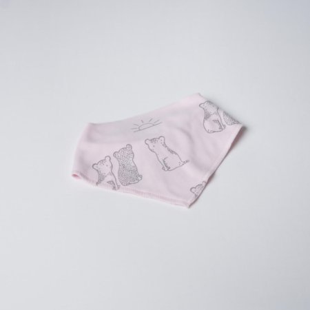 VILAURITA kaklarota ar priekšautiem NIMI, rozā, art 1148, 0-1 mėn 