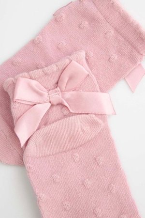 COCCODRILLO zeķes SOCKS GIRL, rozā, WC5382207SOG-033-033, 33 cm 