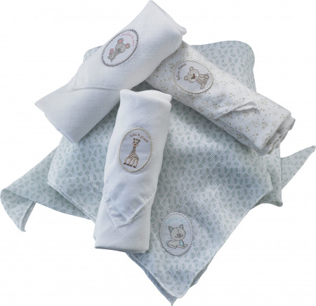 VULLI Sophie la giraffe autiņu komplekts 4 gab. 850724 850724