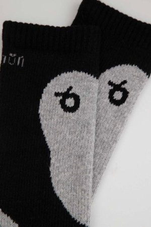 LEMON zeķes, melns, XLX379101AWU-021-036, 36-39 cm