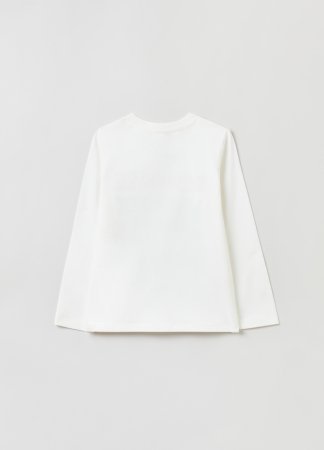 OVS GIRL3-10Y T-SHIRTS L/S 2M 8-9 WHITE 001828260 
