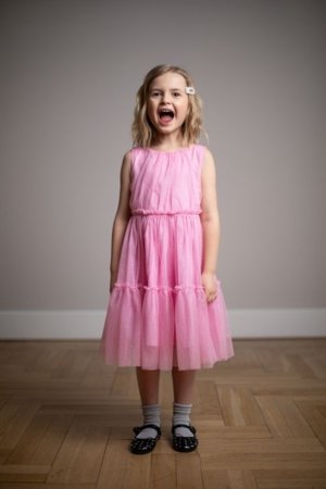 COCCODRILLO kleita bez piedurknēm, rozā, WC6128304EJG-007-134, 134 izmērs 