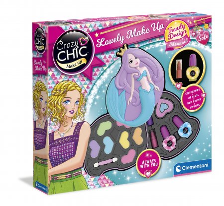 CLEMENTONI CRAZY CHIC kosmētikas komplekts Nāriņa, 18642 18642
