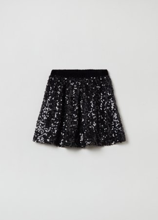 OVS GIRL3-10Y SKIRTS 2M 8-9 BLACK 001921447 