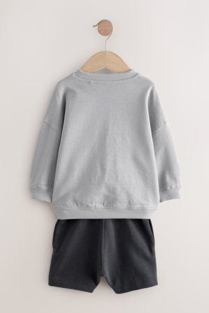 NEXT džemperis un šorti, E60715, 104-110