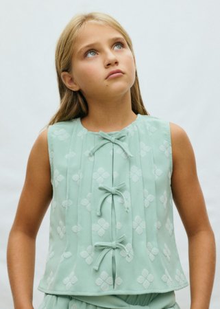 MAYORAL blūze, sage, 6.023-39, 157  cm 