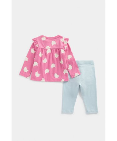 MOTHERCARE t-krekls ar garām piedurknēm un zeķubikses, FA892 640446