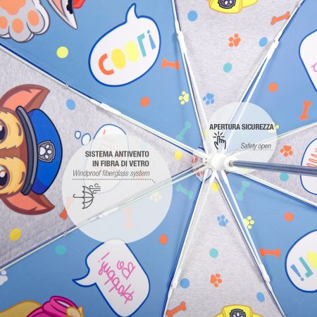 PERLETTI lietussargs Paw Patrol 38/8 , 75150 75150