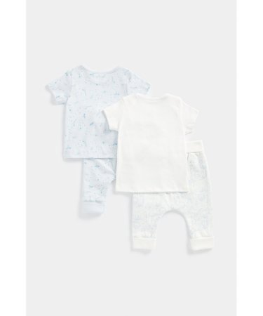 MOTHERCARE t-krekls ar īsam piedurknēm + bikses, 2 gab., EB643 623699