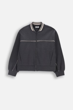 COCCODRILLO džemperis ar rāvējslēdzēju, pelēks, WC6132201HGJ-020-152, 152 cm 