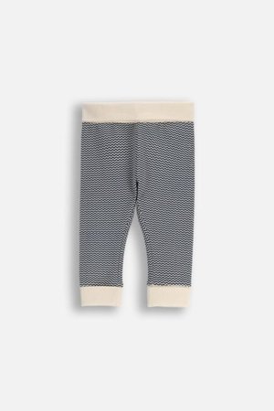 COCCODRILLO leggingi FOREST FRIENDS BOY NEWBORN, krēmveida, cm