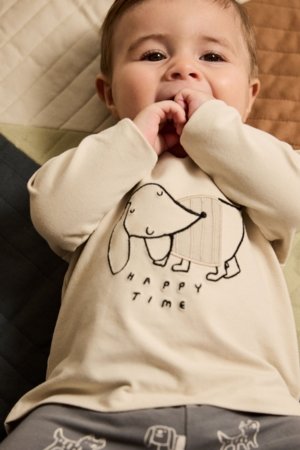 NEXT t-krekls un legingi, F14611, 62-68 cm 