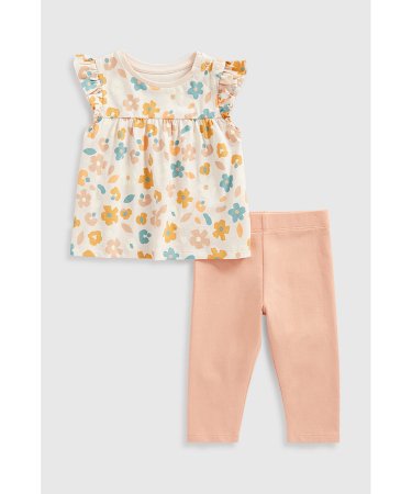 MOTHERCARE t-krekls ar īsam piedurknēm + legini, HC564 