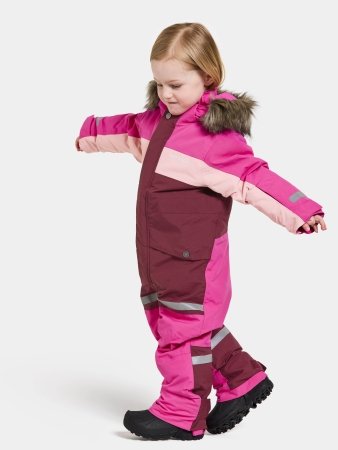 DIDRIKSONS ziemas kombinezons BJÄRVEN 3, rozā, 505466-322, 140 cm 