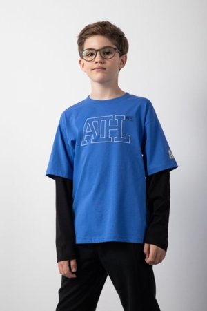 COCCODRILLO t-krekli ACADEMY BOY JUNIOR, zils, ZC5143102ABJ-032-134, 134 cm 