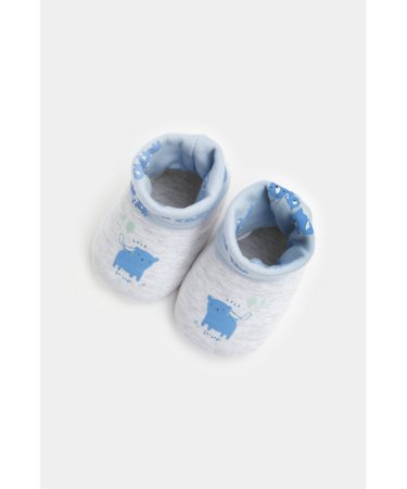 MOTHERCARE bērnu tekstila zābaki, 3 gab., CB518 598875