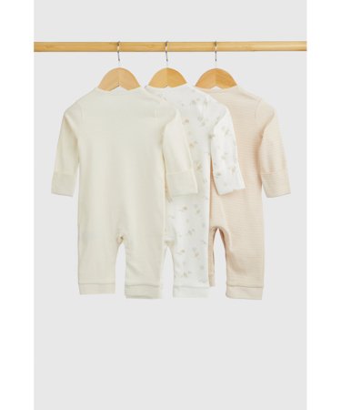 MOTHERCARE zīdaiņu kombinezons, 3gab., GF095 