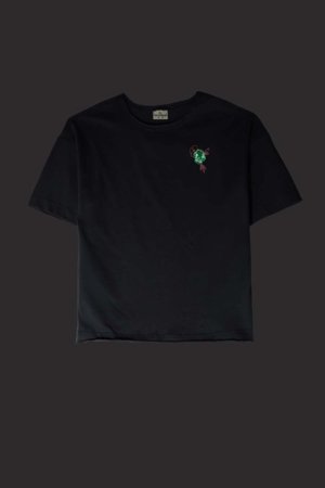 COCCODRILLO t-krekls ar īsam piedurknēm, tumši zili, WC6143203FGJ-015-164, 164 izmērs 