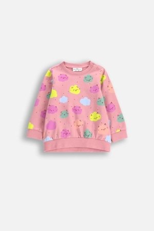COCCODRILLO krekls ar garām piedurknēm DREAM DIARIES GIRL NEWBORN, krāsa, WC5143103DGN-022-086, 86 cm 