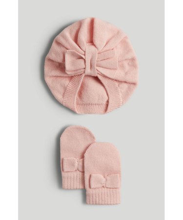 MOTHERCARE cimdi un cepure, AV09901 mėn.