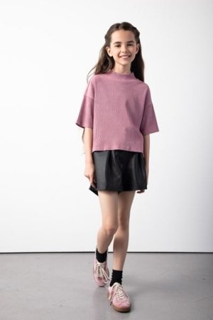 COCCODRILLO t-krekli CRAFT PUNK GIRL JUNIOR, rozā, ZC5143901CGJ-033-164, 164 cm