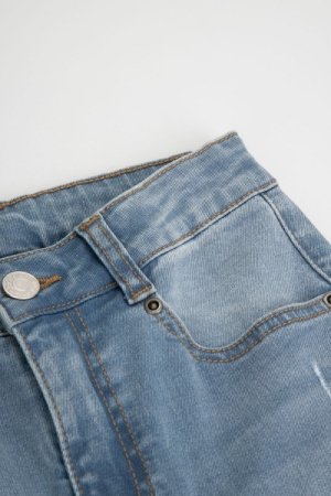 COCCODRILLO bikses JEANS COLLECTION GIRL, tumši zilas,  ZC3123103JCG-015 ZC3123103JCG-015-116
