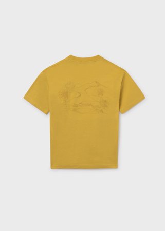 MAYORAL krekls ar īsām piedurknēm, yellow, 6010-17, 157 cm 