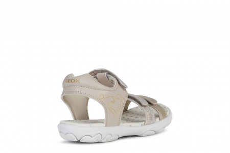 GEOX Sandales Gold/Beige J0290B-00454-C0041 27 J0290B-00454-C0041-2