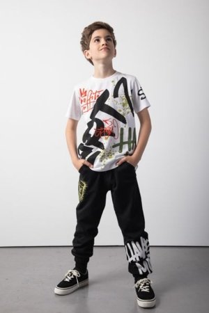 COCCODRILLO t-krekls SPORTS BOY JUNIOR, balts, cm