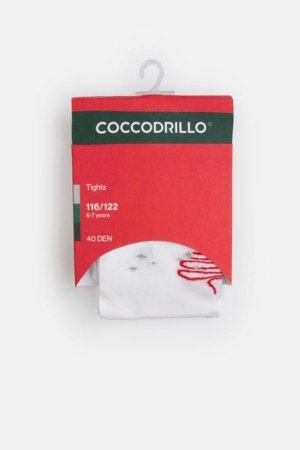 COCCODRILLO pėdkelnės, baltos, cm 