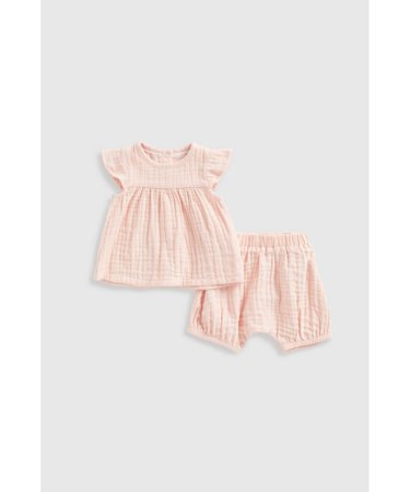 MOTHERCARE t-krekls ar īsam piedurknēm + šorti, HE124 