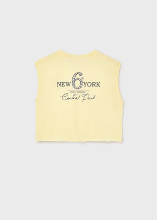 MAYORAL t-krekls bez piedurknēm, vanilla, 6.014-93, 157  cm 